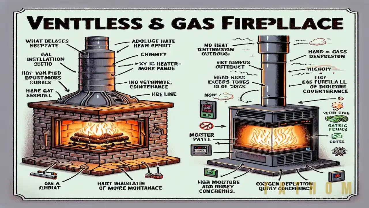 Pros and Cons of Vented vs Ventless Gas Fireplaces - The Fathom Realty