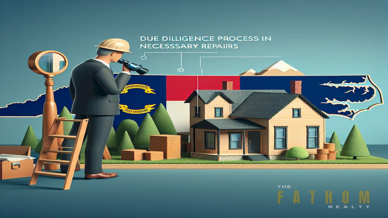 Do repairs need to be done during due diligence in NC The Fathom Realty