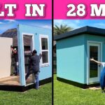 Build A House In 28 Minutes: SNAP Together Homes